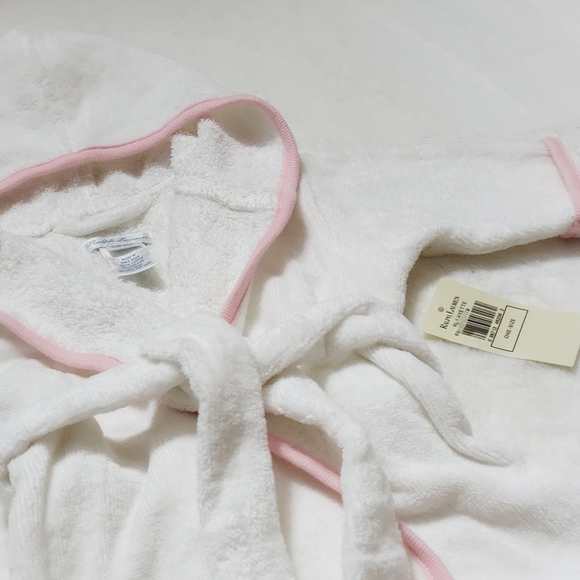 Ralph Lauren Baby Cotton Snuggly Bathrobe - Picture 4 of 5